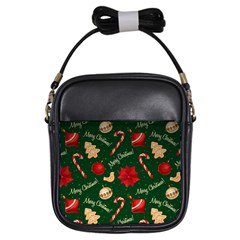 Merry Christmas Girls Sling Bag