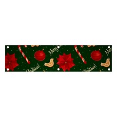 Merry Christmas Banner and Sign 4  x 1 