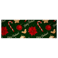 Merry Christmas Banner and Sign 12  x 4 