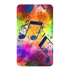 Music Texture, Grunge Music Background Memory Card Reader (Rectangular)