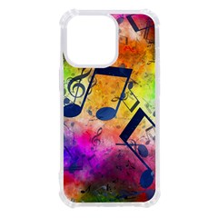 Music Texture, Grunge Music Background Iphone 13 Pro Tpu Uv Print Case by kyorashop23