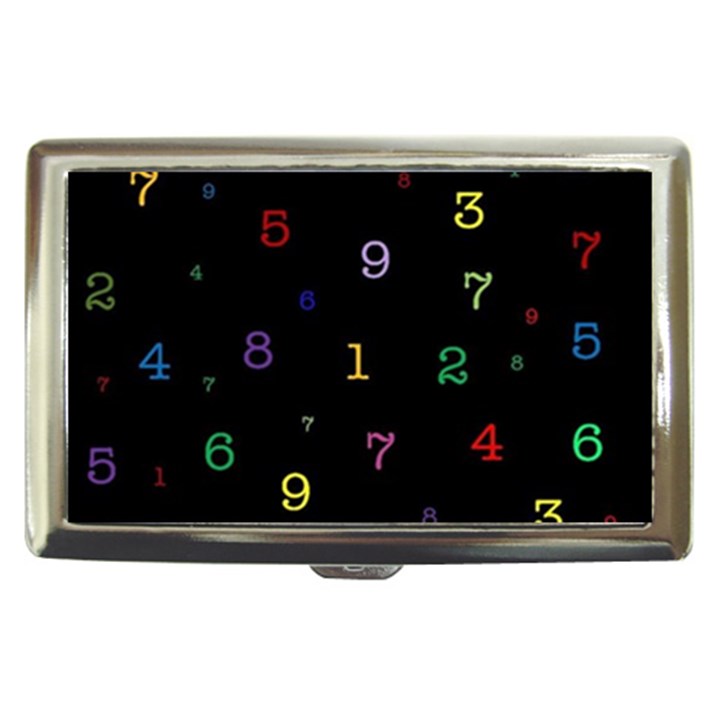 Numbers, Math, Keyboard Cigarette Money Case