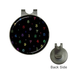 Numbers, Math, Keyboard Hat Clips With Golf Markers by kyorashop23