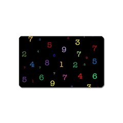 Numbers, Math, Keyboard Magnet (name Card) by kyorashop23