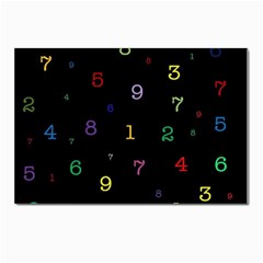 Numbers, Math, Keyboard Postcards 5  X 7  (pkg Of 10) by kyorashop23