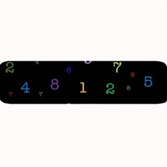 Numbers, Math, Keyboard Large Bar Mat by kyorashop23