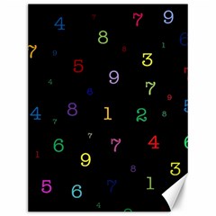 Numbers, Math, Keyboard Canvas 12  X 16 