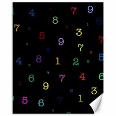 Numbers, Math, Keyboard Canvas 11  X 14  by kyorashop23