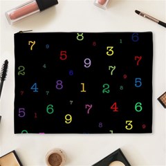 Numbers, Math, Keyboard Cosmetic Bag (xl) by kyorashop23