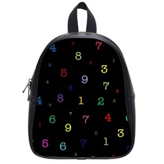 Numbers, Math, Keyboard School Bag (small) by kyorashop23