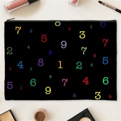 Numbers, Math, Keyboard Cosmetic Bag (xxxl) by kyorashop23