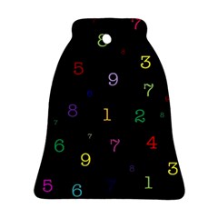 Numbers, Math, Keyboard Bell Ornament (two Sides)