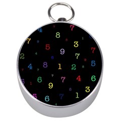 Numbers, Math, Keyboard Silver Compasses by kyorashop23