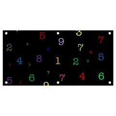 Numbers, Math, Keyboard Banner And Sign 4  X 2  by kyorashop23