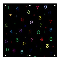 Numbers, Math, Keyboard Banner And Sign 4  X 4  by kyorashop23