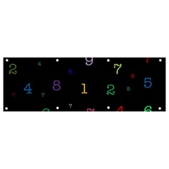 Numbers, Math, Keyboard Banner And Sign 9  X 3  by kyorashop23