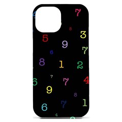 Numbers, Math, Keyboard Iphone 15 Plus Black Uv Print Pc Hardshell Case