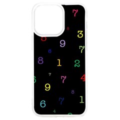 Numbers, Math, Keyboard Iphone 15 Pro Max Tpu Uv Print Case