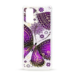 Purple Butterflies, Abstract, Floral, Flowers Samsung Galaxy S20 6 2 Inch Tpu Uv Case by kyorashop23