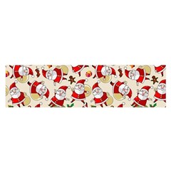 Santa Claus Patterns, Christmas Decorations Oblong Satin Scarf (16  X 60 ) by kyorashop23