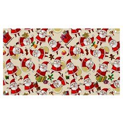 Santa Claus Patterns, Christmas Decorations Banner And Sign 7  X 4  by kyorashop23