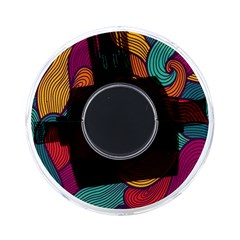 Swirly, Abstract, Multi Colored, Pattern, On-the-Go Memory Card Reader