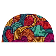 Swirly, Abstract, Multi Colored, Pattern, Anti Scalding Pot Cap