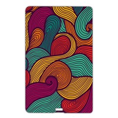 Swirly, Abstract, Multi Colored, Pattern, Name Card Style USB Flash Drive