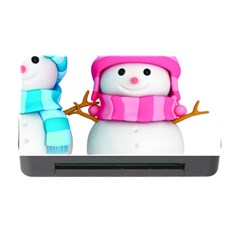 Two Snowmen, Memory Card Reader With Cf by kyorashop23