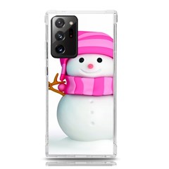 Two Snowmen, Samsung Galaxy Note 20 Ultra Tpu Uv Case by kyorashop23