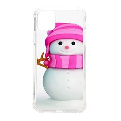 Two Snowmen, iPhone 11 Pro Max 6.5 Inch TPU UV Print Case