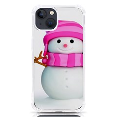 Two Snowmen, Iphone 13 Tpu Uv Print Case by kyorashop23