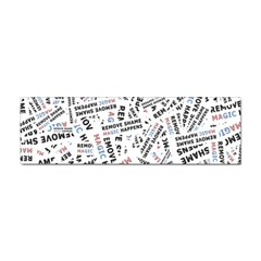 Embrace The Magic Inspirational Phrase Pattern Sticker Bumper (10 Pack) by dflcprintsclothing