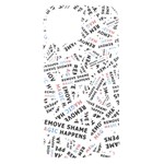 Embrace The Magic Inspirational Phrase Pattern iPhone 15 Black UV Print PC Hardshell Case Front