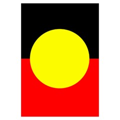 Aboriginal Flag On Window Curtain (small 72 )