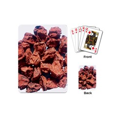 Red Salty Plums On Playing Cards (mini)