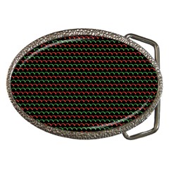 Geometric Abstract Pattern Line Belt Buckles