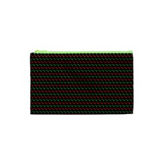 Geometric Abstract Pattern Line Cosmetic Bag (xs)