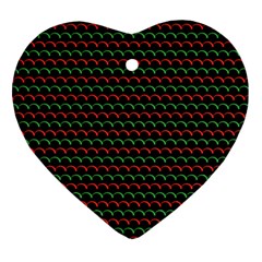 Geometric Abstract Pattern Line Ornament (heart)