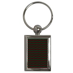 Geometric Abstract Pattern Line Key Chain (rectangle)