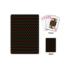 Geometric Abstract Pattern Line Playing Cards Single Design (mini)