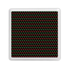 Geometric Abstract Pattern Line Memory Card Reader (square)