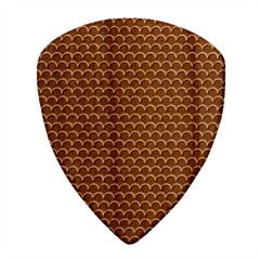 Geometric Abstract Pattern Line Wood Guitar Pick (set Of 10) by Salmanaz77