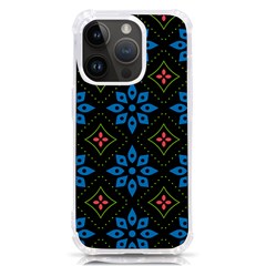 Flower Pattern Flora Floral Seamless Iphone 14 Pro Tpu Uv Print Case by Salmanaz77