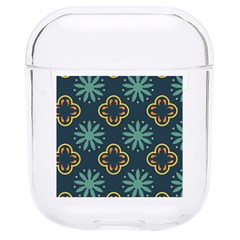 Flowers Pattern Design Abstract Hard Pc Airpods 1/2 Case by Salmanaz77