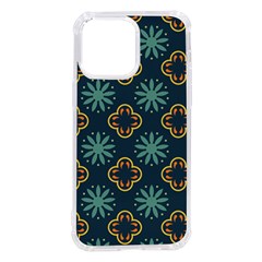 Flowers Pattern Design Abstract Iphone 14 Pro Max Tpu Uv Print Case by Salmanaz77