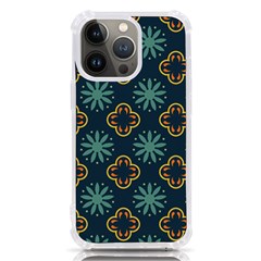 Flowers Pattern Design Abstract Iphone 13 Pro Tpu Uv Print Case by Salmanaz77