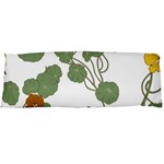 Nasturtium Flowers Plant Leaves Body Pillow Case (Dakimakura) Body Pillow Case