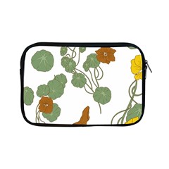 Nasturtium Flowers Plant Leaves Apple Ipad Mini Zipper Cases by Salmanaz77