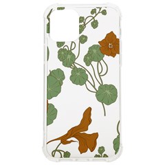 Nasturtium Flowers Plant Leaves Iphone 12/12 Pro Tpu Uv Print Case by Salmanaz77